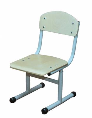 Стілець Т-подібний на круглій трубі, з покриттям HPL, №2-5, БРІК